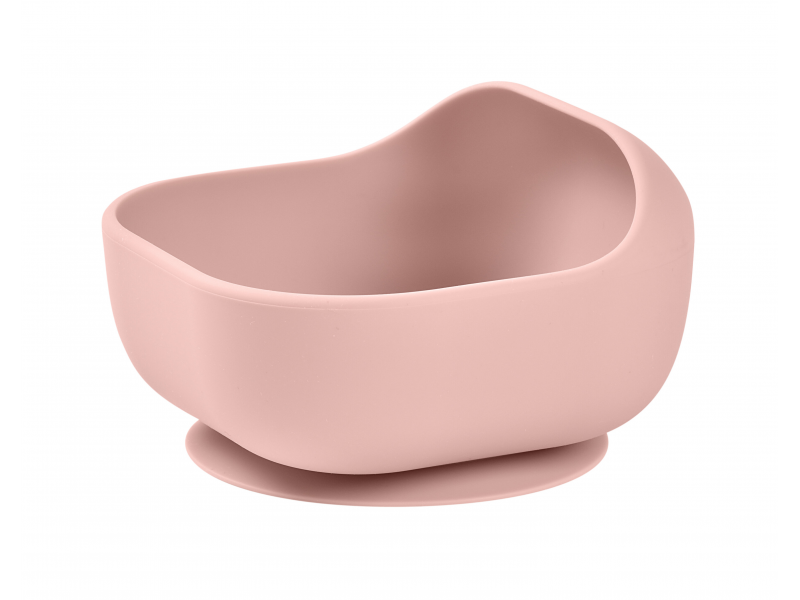 Beaba Miska silikónová s prísavkou Cotton Candy