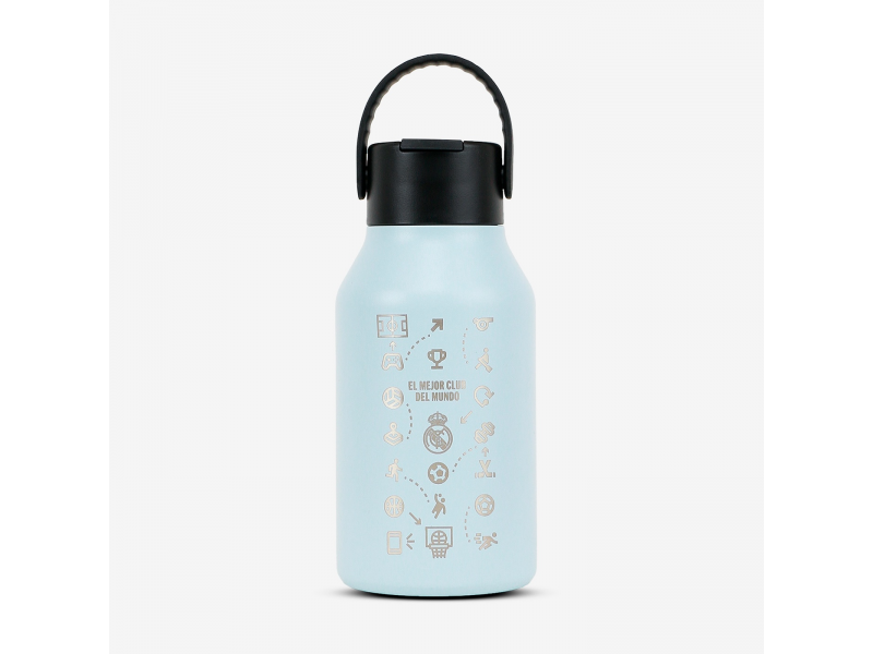 Runbott Termofľaša Mii 350 ml Real Madrid Sky Blue
