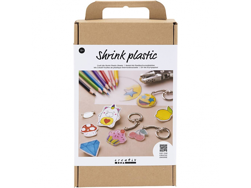 Creativ Company Kreatívna sada Prívesky zo zmršťovacej fólie