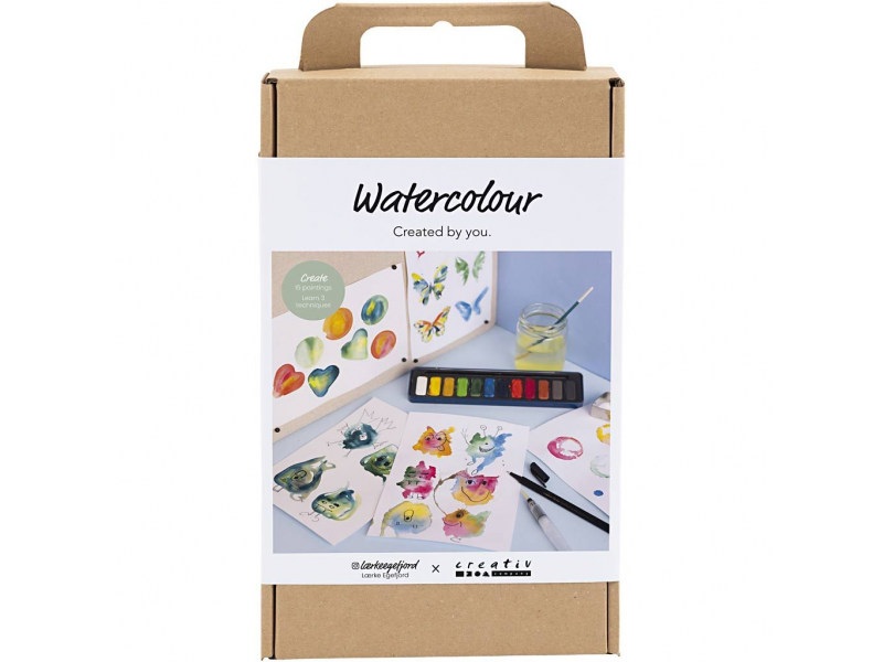 Creativ Company Kreativní sada Craft Kit Watercolour Creativ Company Kreativní sada Craft Kit Watercolour