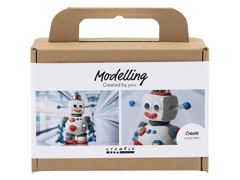 Creativ Company Kreatívna sada Mini Craft Kit Modelling Robot Creativ Company Kreatívna sada Mini Craft Kit Modelling Robot