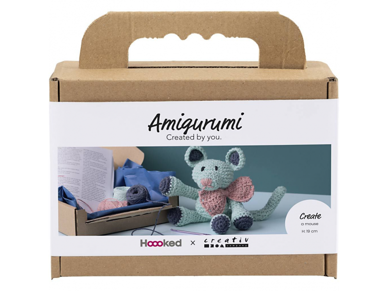 Creativ Company Sada na háčkovanie Amigurumi myška