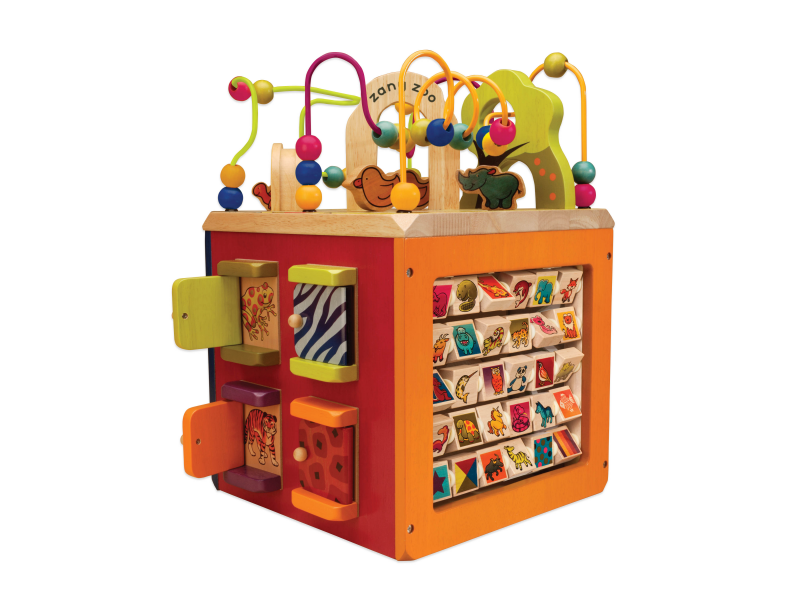 B-Toys Interaktívna kocka Zany Zoo B-Toys Interaktívna kocka Zany Zoo