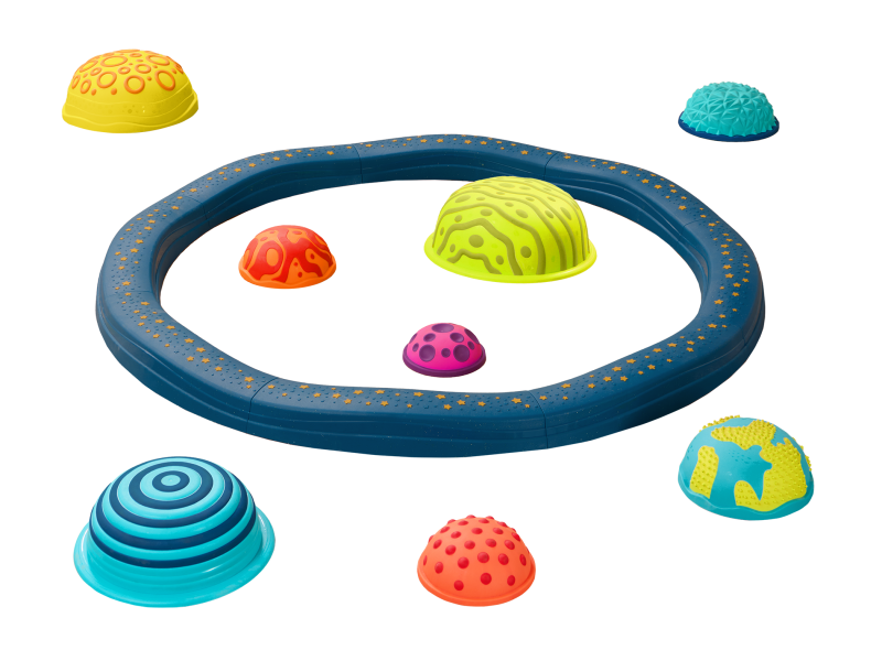 B-Toys Prekážková dráha so stupienkami Balance Planet Hopper