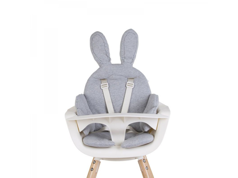 Childhome Sedacia podložka do detskej stoličky Rabbit Jersey Grey Childhome Sedacia podložka do detskej stoličky Rabbit Jersey Grey
