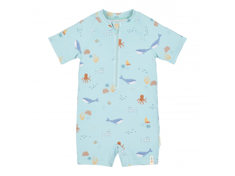 Little Dutch Plavky krátky rukáv Ocean Friends veľ. 62/68