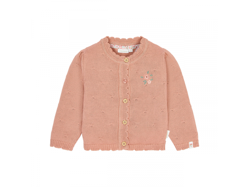Little Dutch Kardigan pletený Deep Pink vel. 80