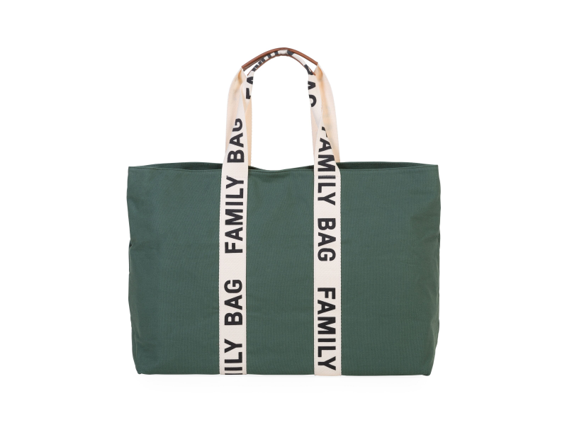 Childhome Cestovná taška Family Bag Canvas Green