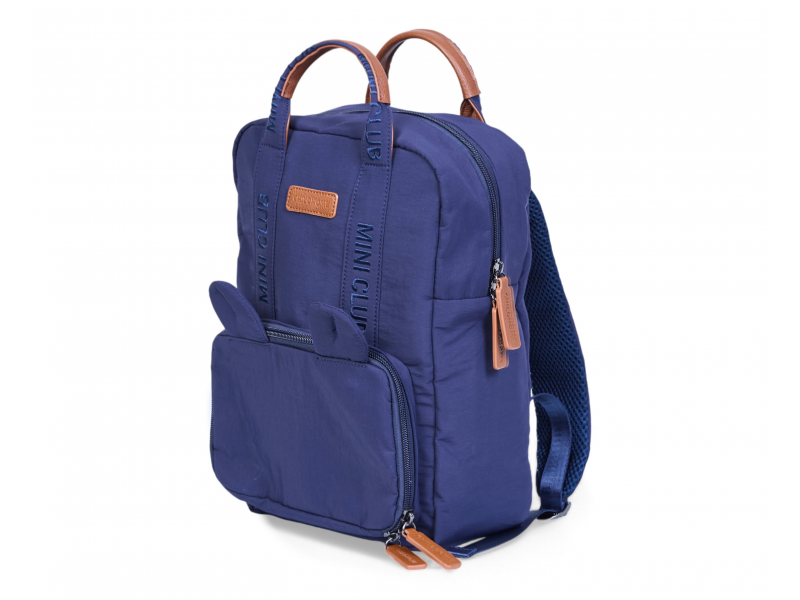 Childhome Detský batoh Mini Club Signature Navy Childhome Detský batoh Mini Club Signature Navy