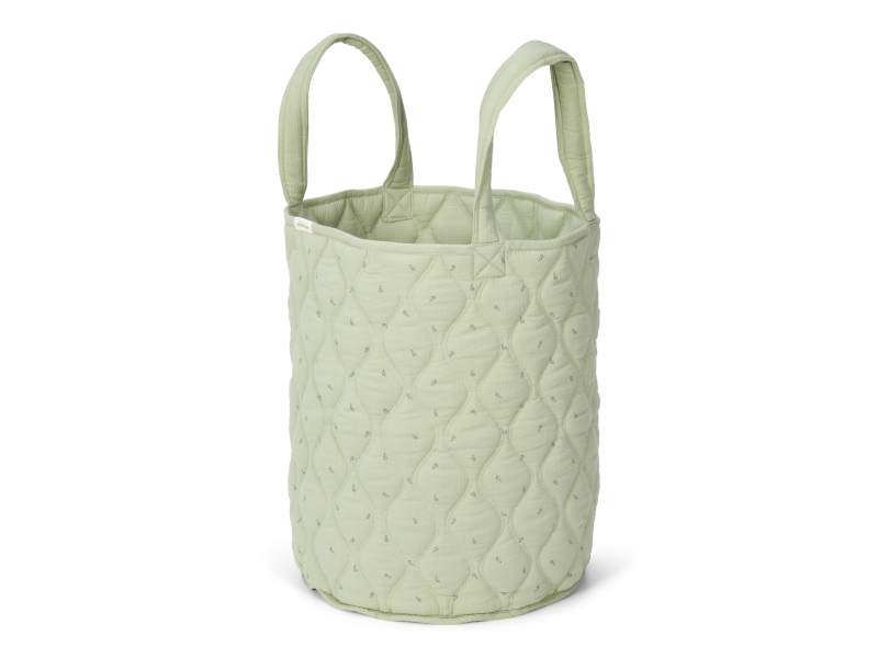 Little Dutch Košík textilný veľký Pure Sage