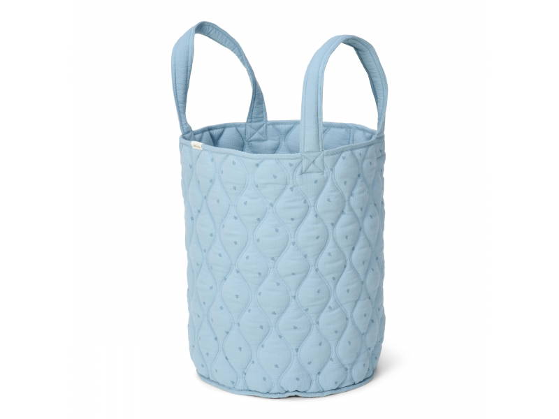 Little Dutch Košík textilný veľký Pure Denim Blue Little Dutch Košík textilný veľký Pure Denim Blue