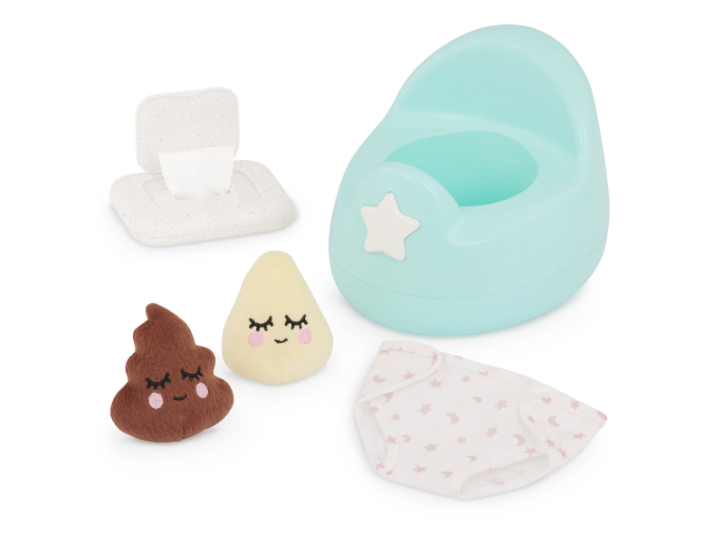 LullaBaby Nočník pre bábiky s doplnkami LullaBaby Nočník pre bábiky s doplnkami