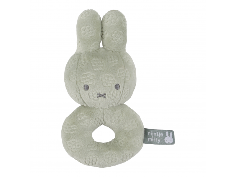 Little Dutch Hrkálka králiček Miffy Green Flower Little Dutch Hrkálka králiček Miffy Green Flower