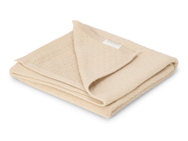 Little Dutch Deka pletená 70x100 cm Pure Soft Beige Little Dutch Deka pletená 70x100 cm Pure Soft Beige