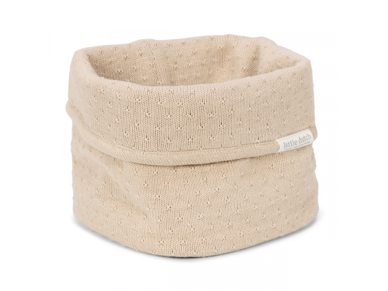 Little Dutch Košík pletený malý Pure Soft Beige Little Dutch Košík pletený malý Pure Soft Beige