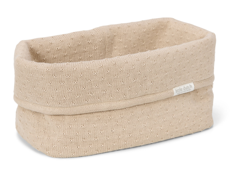 Little Dutch Košík pletený veľký Pure Soft Beige Little Dutch Košík pletený veľký Pure Soft Beige