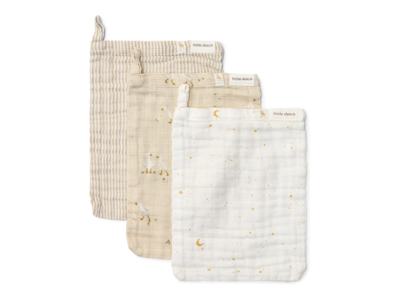 Little Dutch Žínky 3 ks Husa Newborn Naturals Little Dutch Žínky 3 ks Husa Newborn Naturals