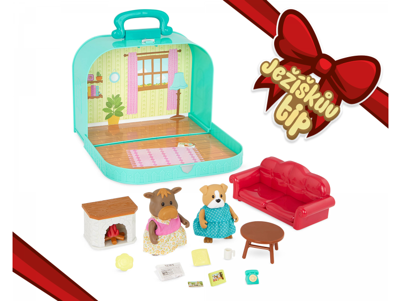 Li'l Woodzeez Sada v kufríku Obývacia izba Li'l Woodzeez Sada v kufríku Obývacia izba